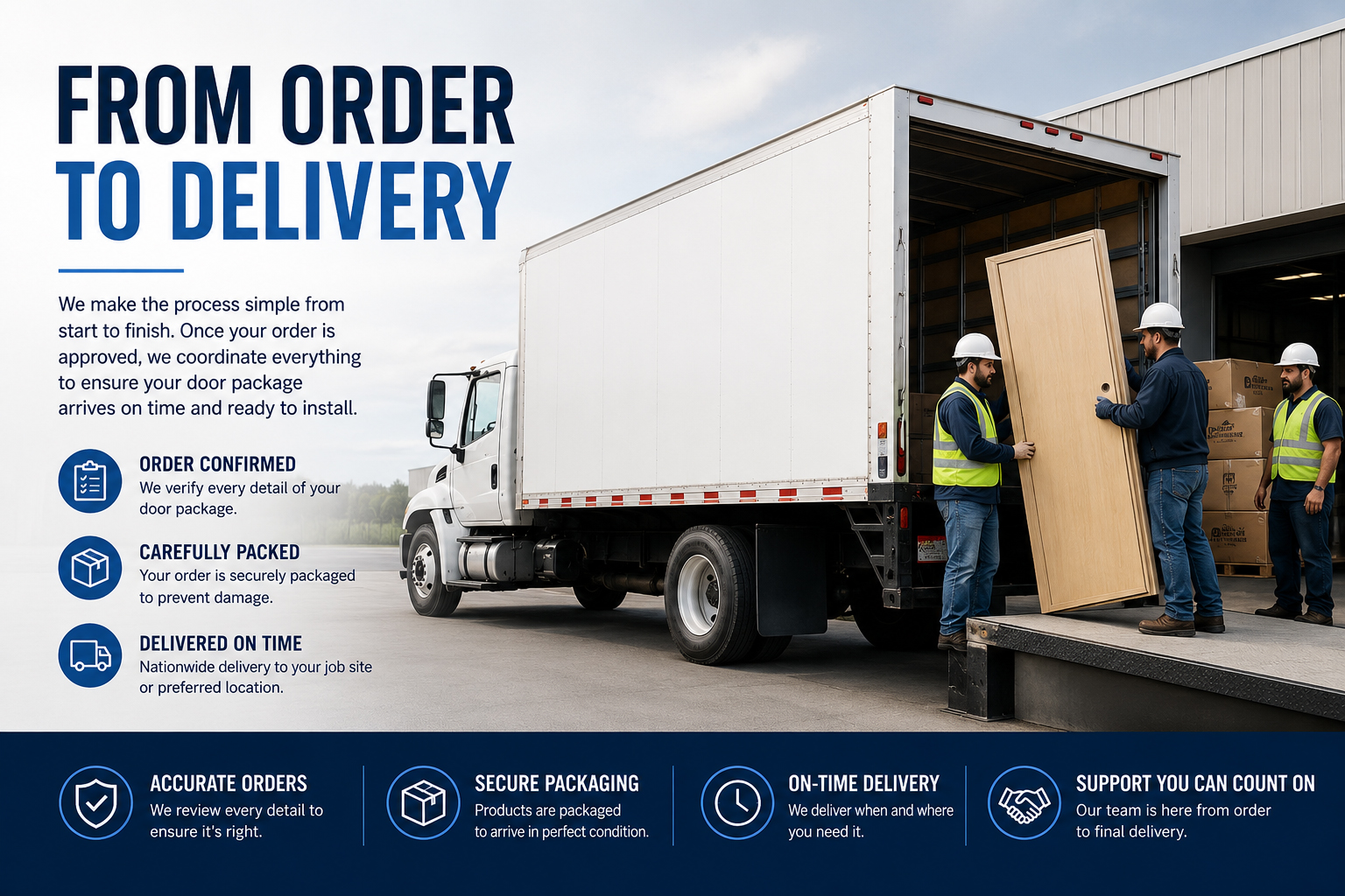 From Order To Delivery